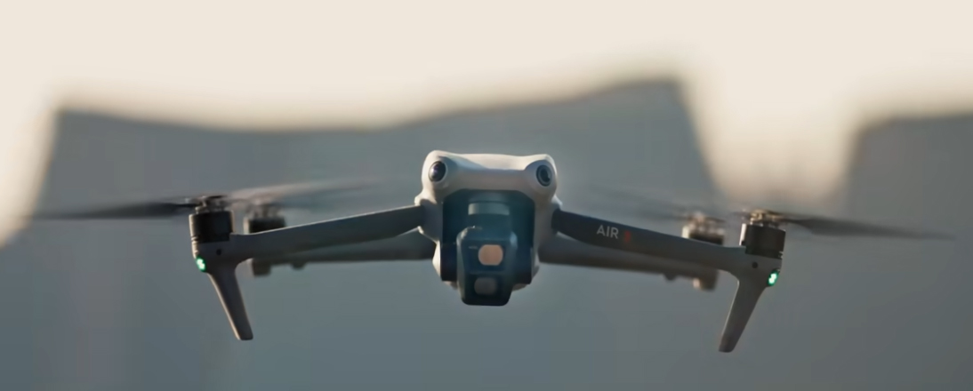 Lanzan el DJI Air 3 - Cámaras de 24mm y 70mm con 4K 100FPS en D-Log M