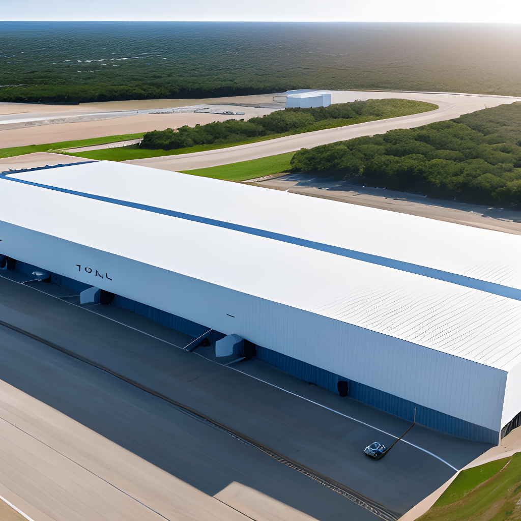 UN YOUTUBER GRABA LA GIGAFACTORY DE TESLA EN TEXAS CON UN DRON