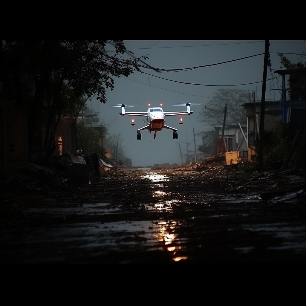 dron ambulancia