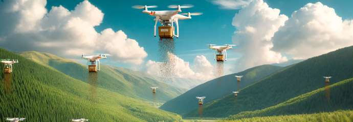 Drones Sembradores: